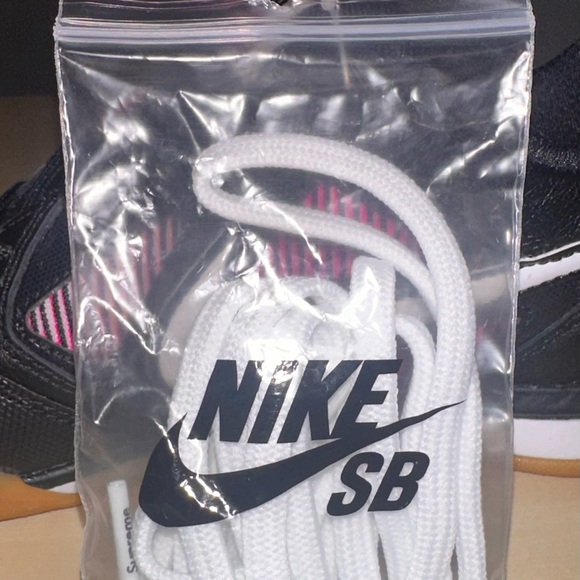 Nike SB Gato QS; Size 5.5 Mens; Black/White-Spirit Teal; SUPREME Nike SB; NEW - Picture 11 of 14